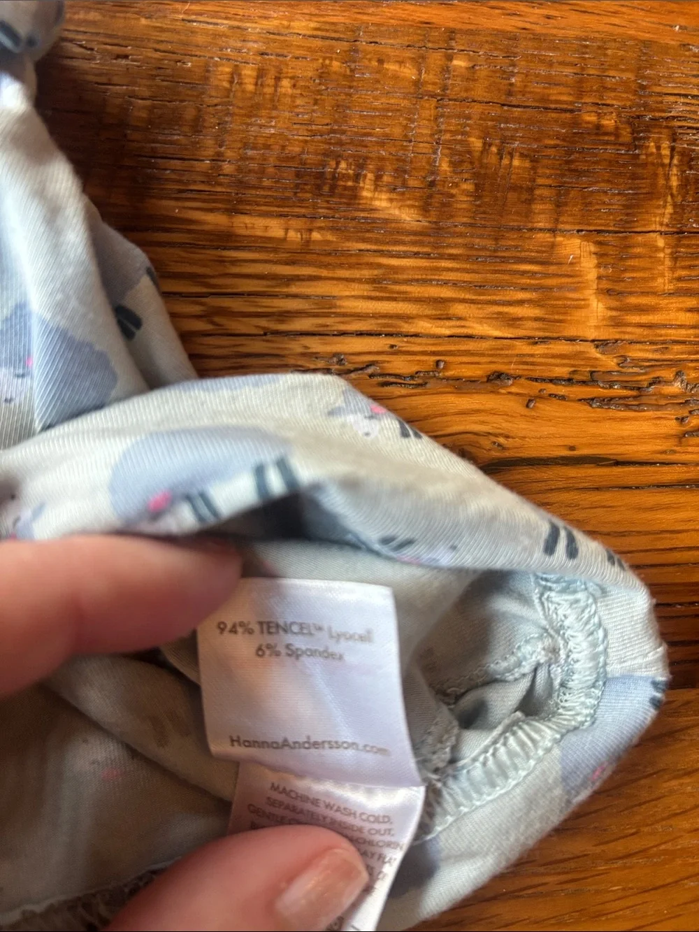 Hanna Andersson baby sheep hat xs